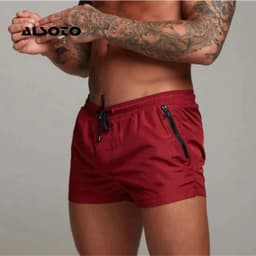 2025 New Mens Swimsuit Sexy Swimwear Men Swimming Shorts Men Briefs Beach Shorts Sports Suits Surf Board Shorts Men Swim Trunks