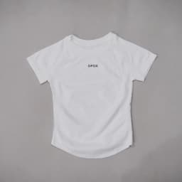 DFDK Women Round Neck Sports T Shirt Breathable Short Sleeve Elastic Slim Fit Casual Tee Gym Yoga Running Training Workout Top