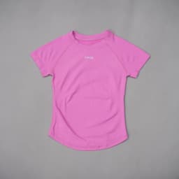 DFDK Women Round Neck Sports T Shirt Breathable Short Sleeve Elastic Slim Fit Casual Tee Gym Yoga Running Training Workout Top