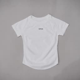 DFDK Women Round Neck Sports T Shirt Breathable Short Sleeve Elastic Slim Fit Casual Tee Gym Yoga Running Training Workout Top