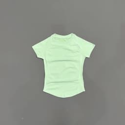 Histello Women Short Sleeve Slim Fit Seamless Yoga Bodysuit Sculpting Body Shaper Breathable Running Gym Pilates Fitness Shirts