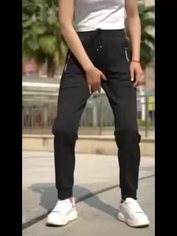 2Pcs Unisex Quick-drying Sweatpants Moisture-wicking Ice Fiber Elastic Waistband Breathable Straight Running Casual Baggy Pants