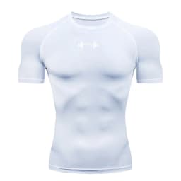 Compression T Shirt Men Summer Sportswear Running T-shirt Elastic Quick Dry Sport Tops Tee Athletic Gym Workout Shirts Men