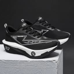 Men's Shock-Absorbing Breathable Running Shoes - All-Season Low-Top Training Sneakers for Hiking and Casual Wear, Fashionable Sports Style Trendy Shoes