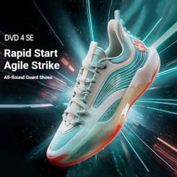 361 Degrees DVD4 SE Men Basketball Shoes Mesh Rebound Shock-Absorbing Breathable Stable Wear-resistant Male Sneakers 672611112
