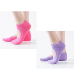 Backless Non-slip Fitness Pilates Socks Cotton Women Sport Yoga Socks Ballet Dance Slippers Barefoot Sock Workout for Gym