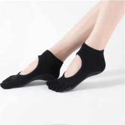 Backless Non-slip Fitness Pilates Socks Cotton Women Sport Yoga Socks Ballet Dance Slippers Barefoot Sock Workout for Gym