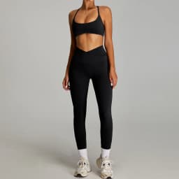 Women Outfits Yoga Suit 2PCS Sports Set Quick-Drying Gym Set Women Tracksuit Running Workout Short Sleeves Sports Yoga Clothing