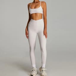 Women Outfits Yoga Suit 2PCS Sports Set Quick-Drying Gym Set Women Tracksuit Running Workout Short Sleeves Sports Yoga Clothing