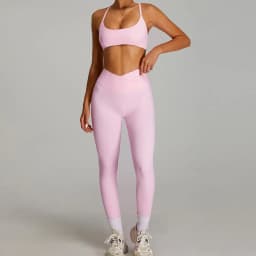 Women Outfits Yoga Suit 2PCS Sports Set Quick-Drying Gym Set Women Tracksuit Running Workout Short Sleeves Sports Yoga Clothing