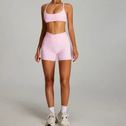 Women Outfits Yoga Suit 2PCS Sports Set Quick-Drying Gym Set Women Tracksuit Running Workout Short Sleeves Sports Yoga Clothing