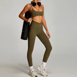 Women Outfits Yoga Suit 2PCS Sports Set Quick-Drying Gym Set Women Tracksuit Running Workout Short Sleeves Sports Yoga Clothing
