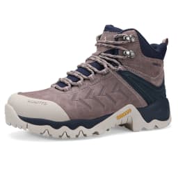 HUMTTO Genuine Leather Hiking Shoes Woman Breathable Non-slip Outdoor Women's Sneakers Luxury Designer Trekking Boots for Women