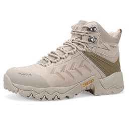 HUMTTO Genuine Leather Hiking Shoes Woman Breathable Non-slip Outdoor Women's Sneakers Luxury Designer Trekking Boots for Women