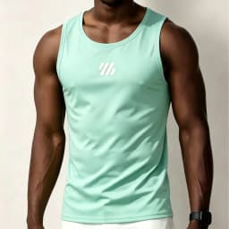 Men's Running Vest Summer Quick Dry Training Tanktop Workout Gym Singlets Fitness Tops Sleeveless Shirt Tee Sport Tank Top Men