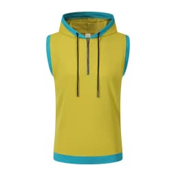Solid Color 2026 Brand New Men's Tank Tops Vest Sleeveless Tees For Male Hooded Man Vests Tops Hip Hop Men Tank Top T Shirt