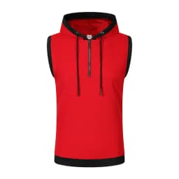 Solid Color 2026 Brand New Men's Tank Tops Vest Sleeveless Tees For Male Hooded Man Vests Tops Hip Hop Men Tank Top T Shirt