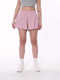 Women Outdoor Running Shorts Summer High Waist Yoga Shorts 2 In 1 Gym Short Sportswear Female Quick Dry Workout Clothes
