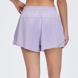 Women Outdoor Running Shorts Summer High Waist Yoga Shorts 2 In 1 Gym Short Sportswear Female Quick Dry Workout Clothes