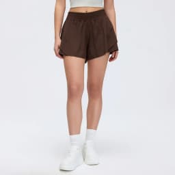 Women Outdoor Running Shorts Summer High Waist Yoga Shorts 2 In 1 Gym Short Sportswear Female Quick Dry Workout Clothes