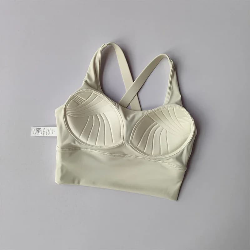 Seamless Sports Bra Collection Breast High-intensity Professional Shock-proof Huddle Running Bra Yoga Fitness Bra Summer Cloth