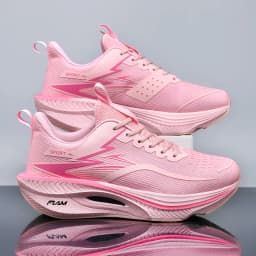 Women’s Fashion Versatile Comfortable Lightweight Running Shoes with Cushioning Technology and Carbon Plate, Unisex Competitive