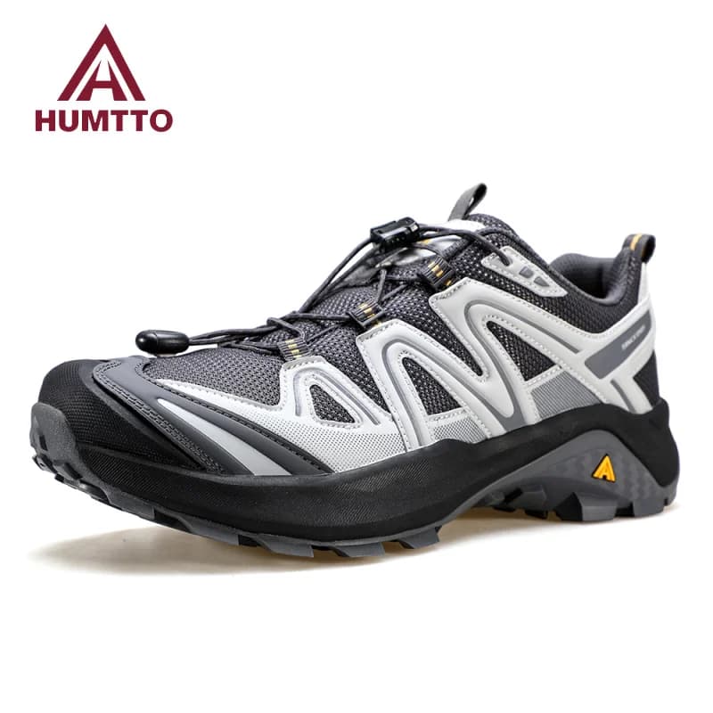 HUMTTO Breathable Outdoor Sneaker Hiking Shoes for Man Summer Casual Men's Trainers Trekking Boots Men Luxury Designer Sneakers