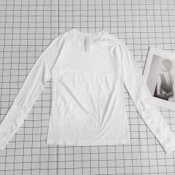 Women's Autumn & Winter Yoga Training Top, High Stretch Slim Fit Crew Neck, Quick-Dry Long Sleeve Sports Fitness Shirt