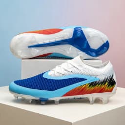 New Men Football Boots Training Ultralight Outdoor Drop Shipping Soccer Shoes Cleats Shoes Soccer Long Spikes FG Non-Slip