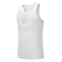 Mens Ultra-Light Quick-Dry Running Vest Summer Breathable Men Tops Marathon Athletics Fitness Gym Sport Training Workout Apparel