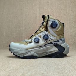 Original Brand Comfortable Anti Slip Mountain Climbing Shoe Designer Quick Lacing Outdoor Hiking Shoe Mid-Top Walking Boots