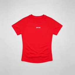 DFHE Women Breathable Sports T Shirt Short Sleeve Round Neck Elastic Casual Tops For Gym Yoga Running Fitness