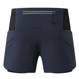 Mens 2 in 1 Marathon Running Shorts Around Pockets Outdoor Sports Training Exercise Fitness Hiking Shorts Breathable Quick Dry