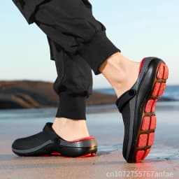 Men's Summer Non-Slip Toe-Toe Sandals for Outdoor Use, Large Size Sports Beach Slippers