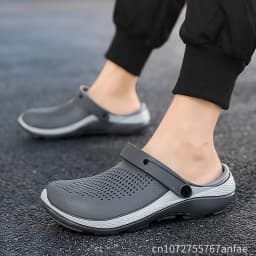 Men's Summer Non-Slip Toe-Toe Sandals for Outdoor Use, Large Size Sports Beach Slippers