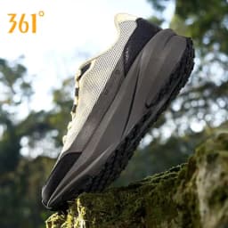 361 Degrees Qingyu Men Hiking Shoes Summer Anti-slip Wear-resistant Air Mesh Breathable Male Outdoor Caravan Sneakers 672626767