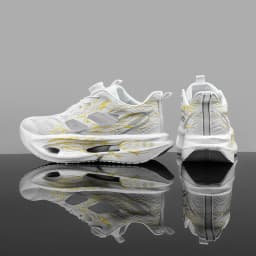 Cushioning Running Shoes for Men and Women, Lightweight Thick Soles, Flexible and Resilient, Sporty Design, Fits the Foot Shape Suitable for Daily Leisure, Fitness Training, Road and Track Running, Outdoor Sports, Cross-Country, Hiking, Mountaineering, Etc., Couple Style.