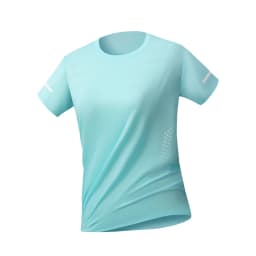 Women Running Quick Drying T-shirts Breathable Lightweight Hiking Fishing Tees Soft Elasticity Outdoor Sports Short Shirt Summer