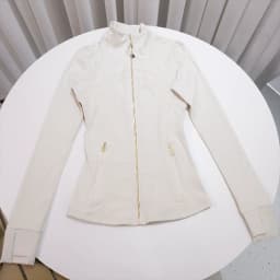 Spring New Stand-Up Collar Gold Zipper Jacket, Sports and Fitness Casual High-Elasticity Long-Sleeved Women's Slimming Yoga Wear