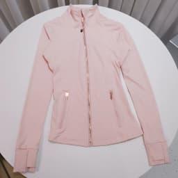 Spring New Stand-Up Collar Gold Zipper Jacket, Sports and Fitness Casual High-Elasticity Long-Sleeved Women's Slimming Yoga Wear