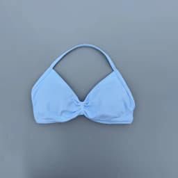 Strappy Bra Gym Top Women High Support Thin Strap Ruched Backless Halter Push Up Seamless Sports Bras Workout Yoga With Pads