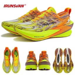 IRUNSVAN Carbon Plate Racing Shoes Marathon Running Shoes Training Shoes Breathable Cushioning Unisex 131