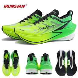 IRUNSVAN Carbon Plate Racing Shoes Marathon Running Shoes Training Shoes Breathable Cushioning Unisex 131