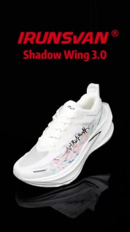 IRUNSVAN Carbon Plate Racing Shoes Marathon Running Shoes Training Shoes Breathable Cushioning Unisex 131