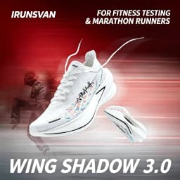 IRUNSVAN Carbon Plate Racing Shoes Marathon Running Shoes Training Shoes Breathable Cushioning Unisex 131