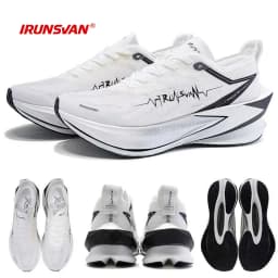 IRUNSVAN Carbon Plate Racing Shoes Marathon Running Shoes Training Shoes Breathable Cushioning Unisex 131