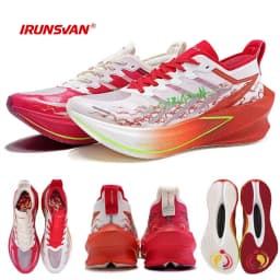IRUNSVAN Carbon Plate Racing Shoes Marathon Running Shoes Training Shoes Breathable Cushioning Unisex 131