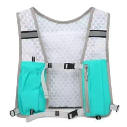 New Running Water Bottle Storage Vest Lightweight Running Vest Reflective Hydration Water Chest Pack With Phone Holder