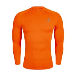 KELME Men's Running T-shirts Compression Shirts Bodybuilding Sports Tights Long Sleeves Exercise Workout Fitness 3891113