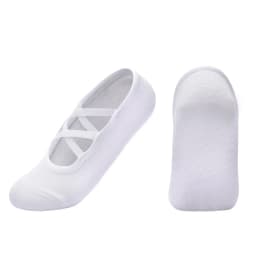 Professional Women's Bandage Pilates Socks Ladies Anti-Slip Backless Yoga Socks Cotton Fitness Workout Ballet Dance Sock